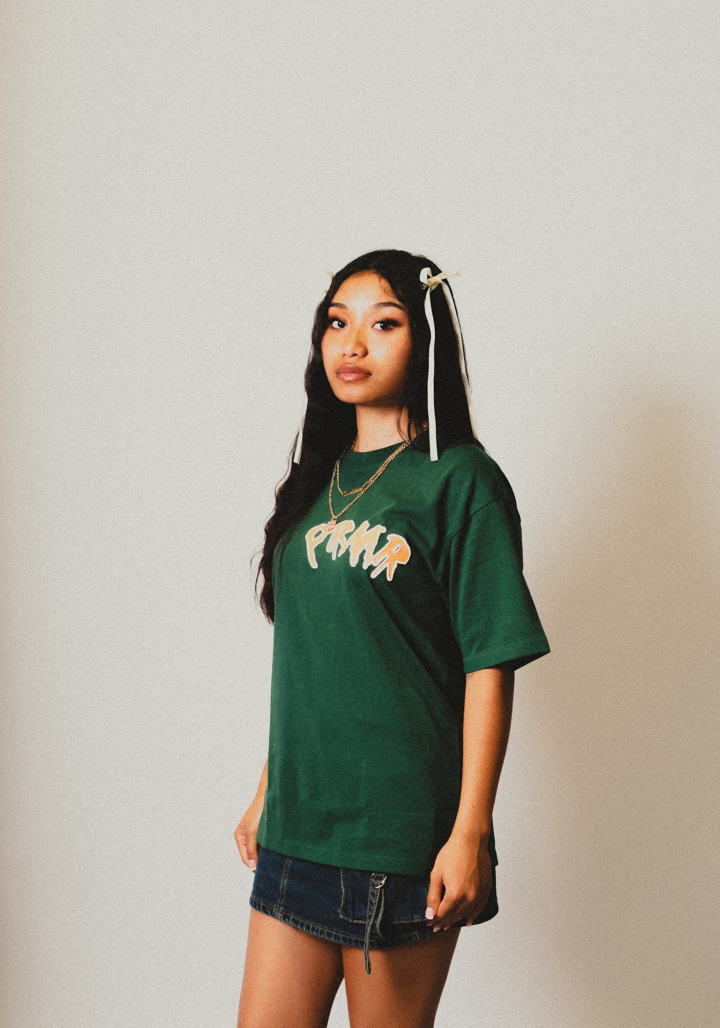 "BASIC BUT NOT BASIC" T SHIRT [GREEN]