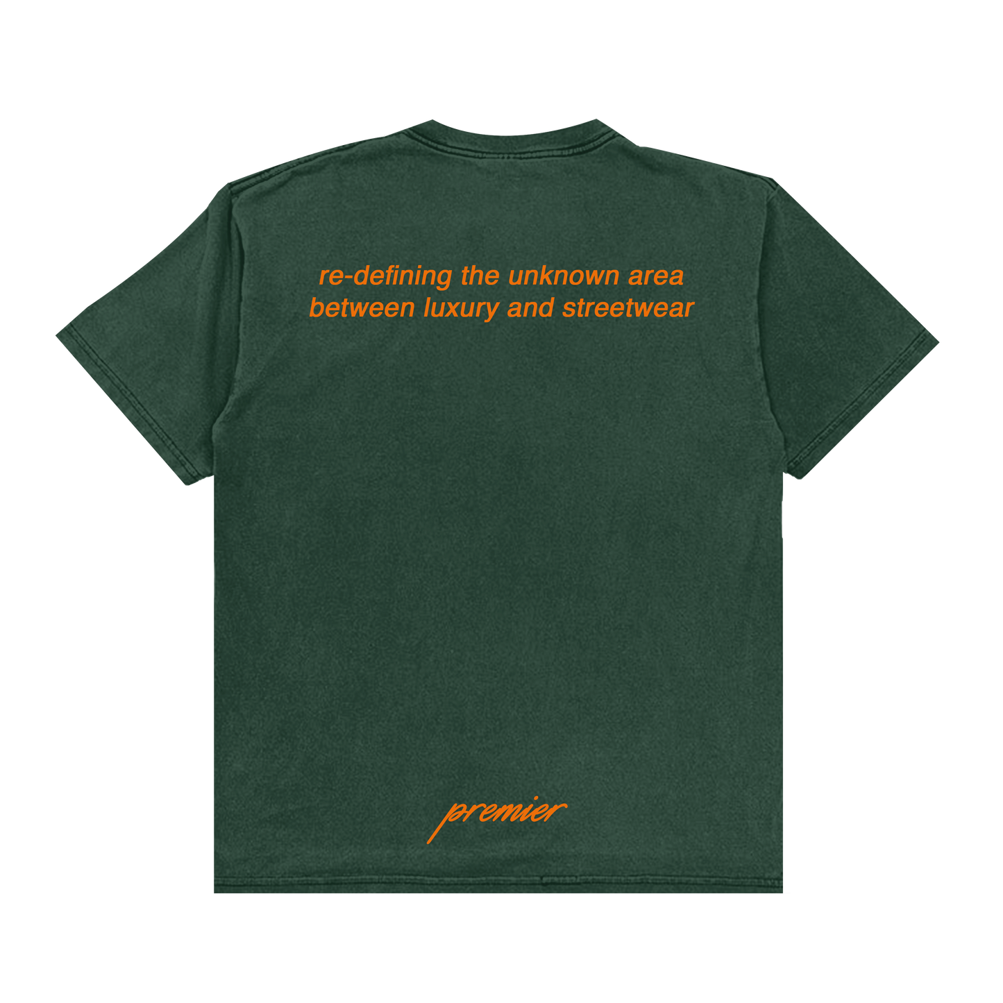 "BASIC BUT NOT BASIC" T SHIRT [GREEN]