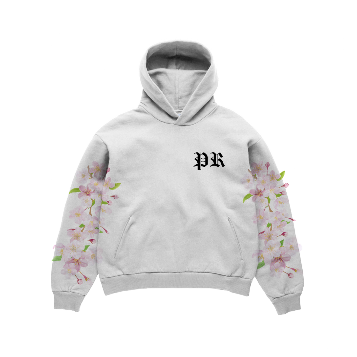 FLORAL HOODIE (OFF-WHITE)